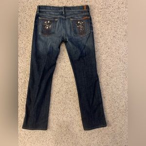 Womens 7 For all mankind 29 blue jeans